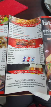 Istanbul Kebap à Schwäbisch Hall menu