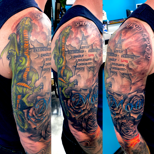 Explore bella tattoo ideas, creative tattoo ideas in Lockport, available at Archer Ink Tattoo