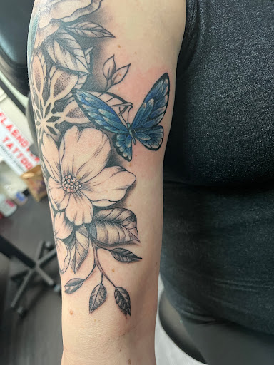 Explore push tattoo ideas, creative tattoo ideas in Copperas Cove, available at Flashover Ink Tattoo