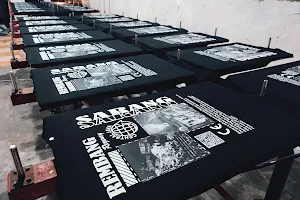 Andalus Cloth Screen Printing. Sablon kaos. Pabrik kaos. Sablon rembang. Kaos rembang. image
