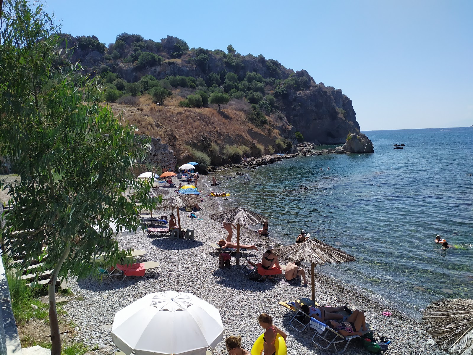 Asini mikri beach'in fotoğrafı imkanlar alanı