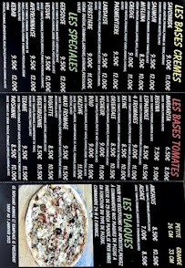 Menu / carte de Pizz' Adour à Riscle