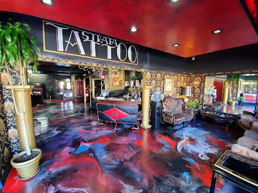 Explore angel chest tattoo ideas, creative tattoo ideas in Yucca Valley, available at Strata Tattoo Lab LLC
