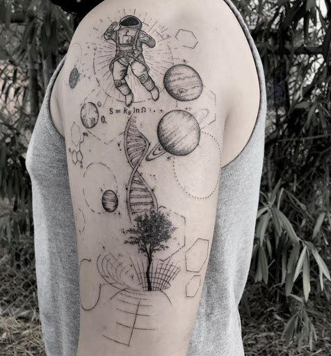 Explore eagle tattoo ideas, creative tattoo ideas in Tucson, available at Broken Clover Tattoo and Piercing