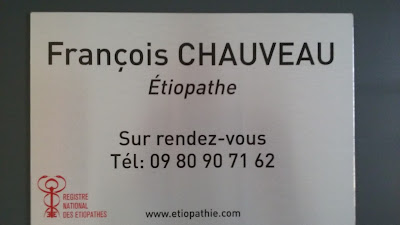 Chauveau François, Etiopathe Auray à Auray