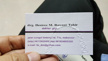 Dokter Gigi Desiree M. Rovani-Tahir
