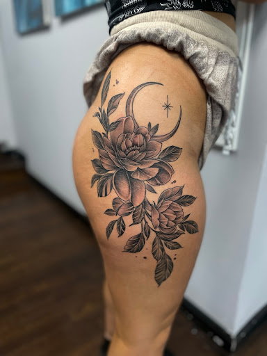 Explore irish sleeve tattoo ideas, creative tattoo ideas in Jersey City, available at Blue Bird Tattoo Gallery Jersey City, NJ