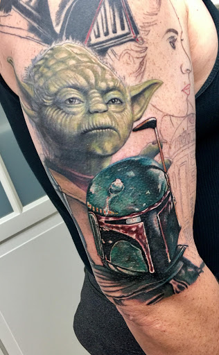 Tattoo Shop «Rebel Muse Tattoo», reviews and photos, 570 S Edmonds Ln #101, Lewisville, TX 75067, USA