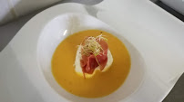 Soupe de potiron du Restaurant gastronomique La Table des Epicuriens à Pailloles - n°4