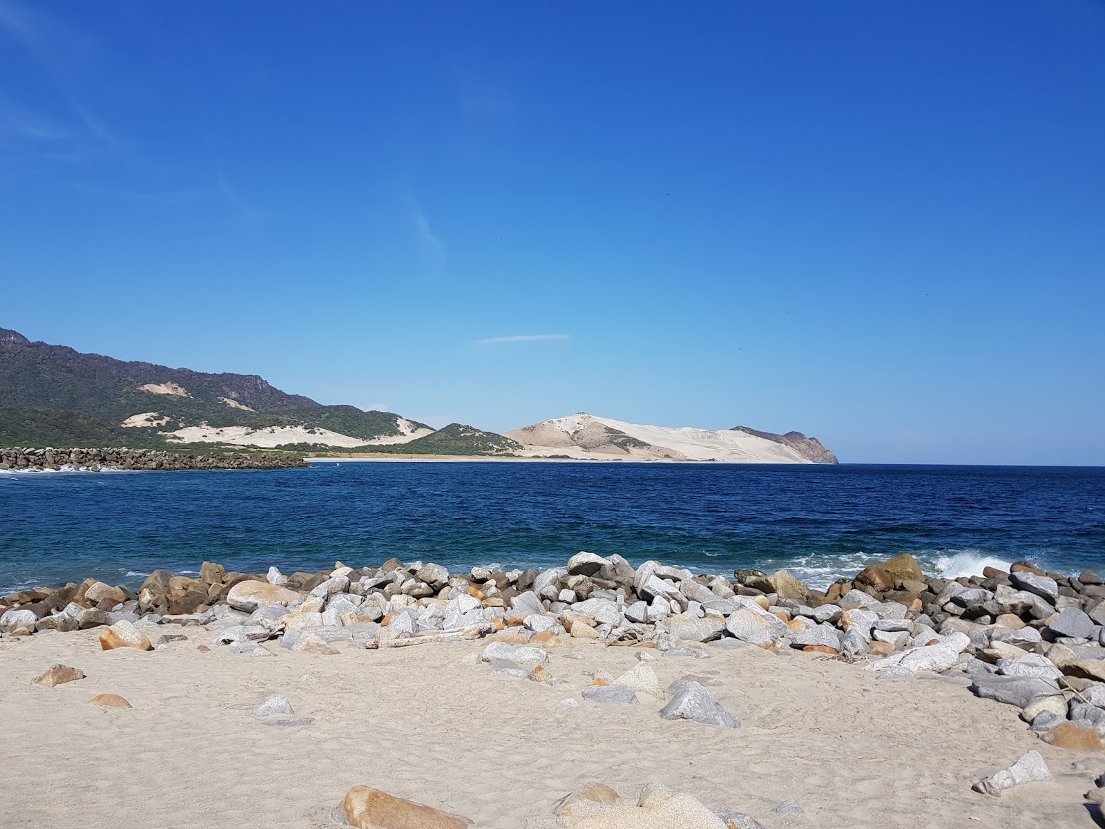 Foto av Bamba beach med hög nivå av renlighet