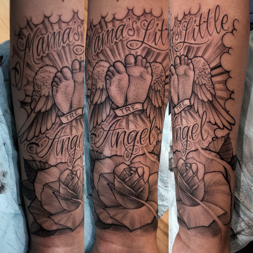 Explore three sisters tattoo ideas, creative tattoo ideas in Magnolia, available at Mr. Grays Tattoo Studio
