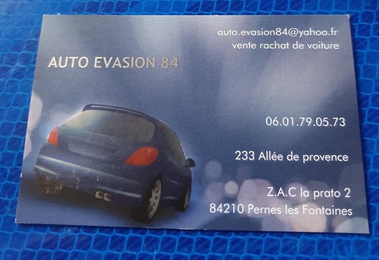 Auto Evasion 84 à Pernes-les-Fontaines (Vaucluse 84)