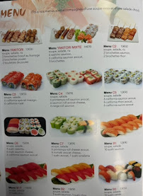 He's Sushi à Dunkerque menu