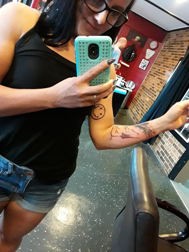 Explore adrenaline tattoo ideas, creative tattoo ideas in Talbott, available at Self Made Tattoo