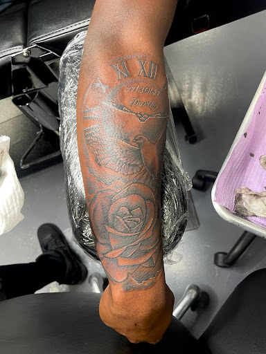 Explore cicada tattoo ideas, creative tattoo ideas in Meridian, available at Creative Pain Tattoo Studio