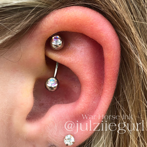 Explore pyramid tattoo ideas, creative tattoo ideas in Kent, available at War Horse Ink