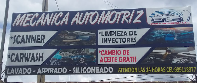 Opiniones de Mecanica Automotriz "Bruce Ingenieros Sac." en Huamachuco - Taller de reparación de automóviles