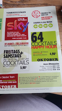 Café Oktober - Harburg à Hamburg menu