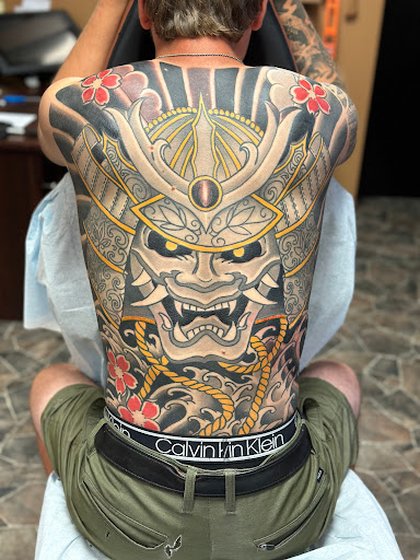 Explore da vinci tattoo ideas, creative tattoo ideas in Mount Pleasant, available at Goos Tattoo Shop