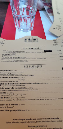 Carte du Restaurant La Boucherie à Bourgoin-Jallieu