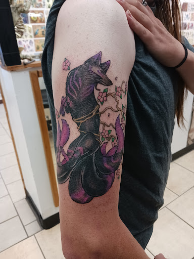 Find tattoo ideas with trees for your next unique tattoo in Blue Ridge at Fatmans World Class Tattoos