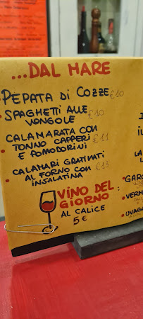 Pizzeria Libecciata à Viareggio menu