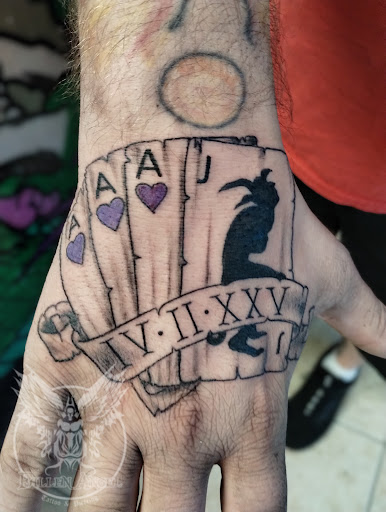 Explore hades and persephone tattoo ideas, creative tattoo ideas in Oklahoma City, available at Fallen Angel Tattoo & Body Piercing