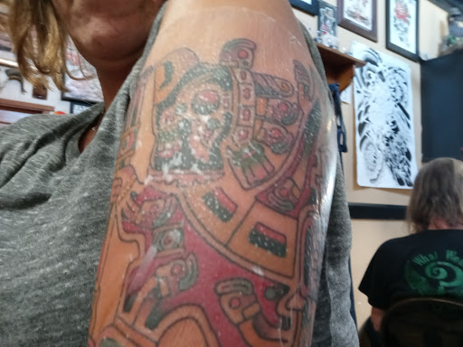 Explore til death tattoo ideas, creative tattoo ideas in Albuquerque, available at Por Vida Tattoo