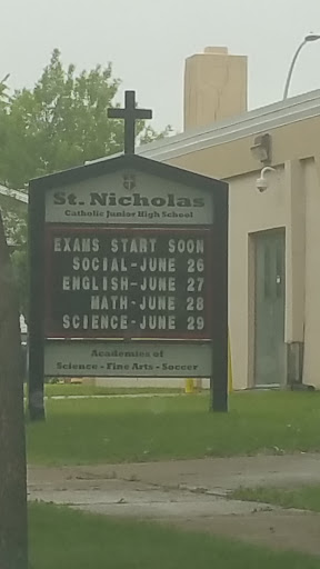 St. Nicholas Junior High/Academy. Fine Arts, Science and Soccer.