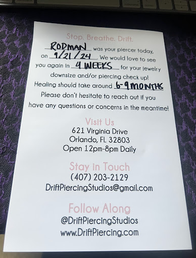 Explore boyfriend name tattoo ideas on chest, creative tattoo ideas in Orlando, available at Drift Piercing Studios