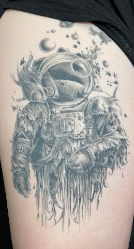 Explore fantasy tattoo ideas, creative tattoo ideas in Seaside, available at Creative Visions Ink Tattoo & Body Piercing Studio - Call for Appointment