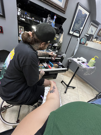 Explore mens outdoors tattoo ideas, creative tattoo ideas in Fort Wayne, available at Studio 13 Tattoo