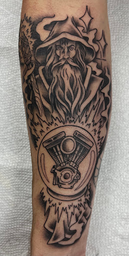 Explore woodstock tattoo ideas, creative tattoo ideas in Oklahoma City, available at Temple Tattoo Studio Okc