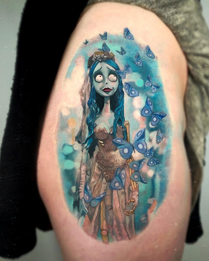 Explore man sleeve tattoo ideas, creative tattoo ideas in Kissimmee, available at Fallen Sparrow Tattoo Co