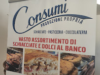 Menu du Bar Alimentari Schiacciate Consumi à Pelago