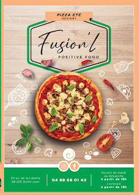 Pizzeria Fusion’L Pizzeria à Vallauris (le menu)