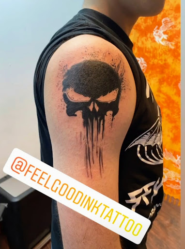 Explore mexican hand tattoo ideas, creative tattoo ideas in Spokane, available at Feel Good Ink