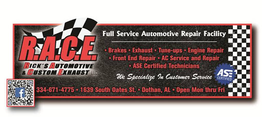Auto Repair Shop «Ricks Automotive & Custom Exhaust llc», reviews and photos, 1639 S Oates St, Dothan, AL 36301, USA