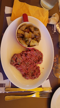 Steak tartare du Restaurant français Le Relais du Soleil à Saint-Jean-de-Védas - n°2