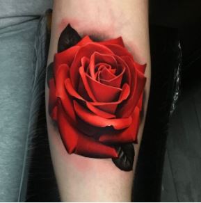 Explore electric guitar tattoo ideas, creative tattoo ideas in Goffstown, available at River Rose Tattoo and Art Gallery