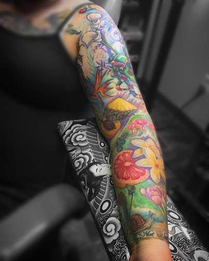 Explore bearded dragon tattoo ideas, creative tattoo ideas in Clarksburg, available at Art & Soul Studio Of Tattoo