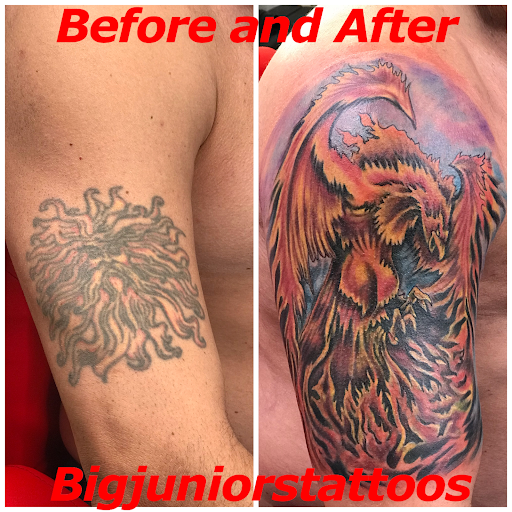 Explore hydrocephalus tattoo ideas, creative tattoo ideas in Baytown, available at Big Juniors Tattoos