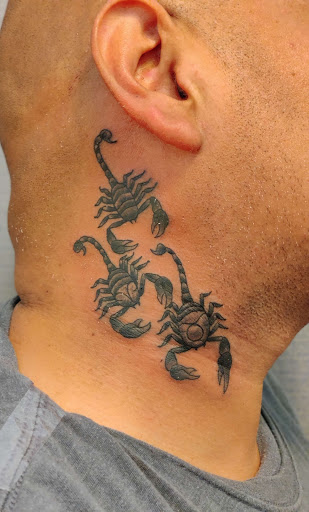 Explore mimikyu tattoo ideas, creative tattoo ideas in Hebron, available at Explosive Ink Tattoo