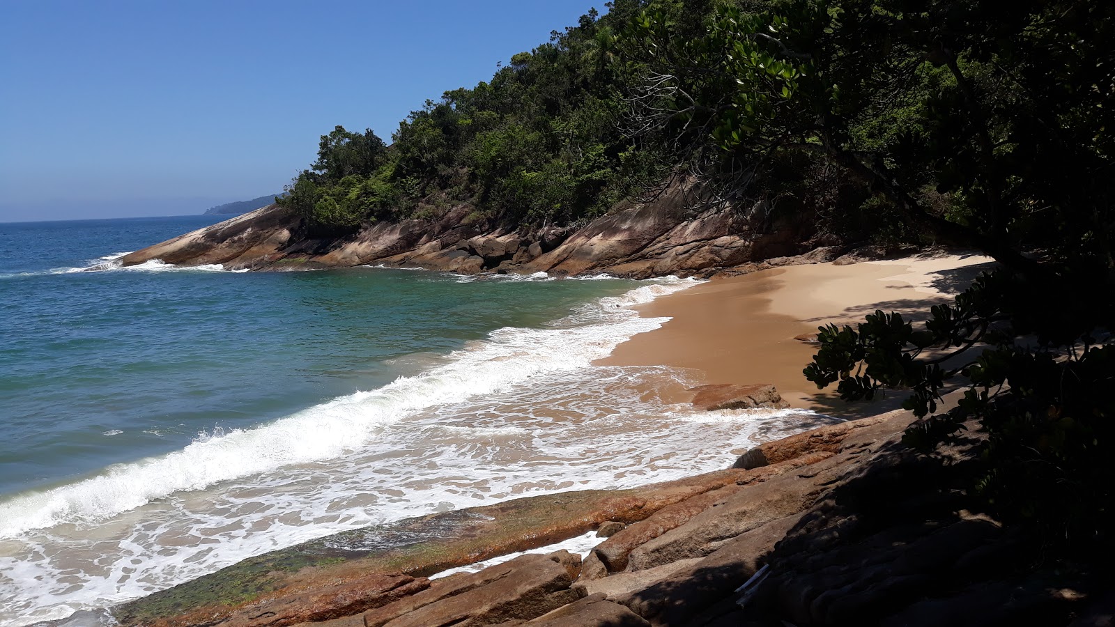 Foto af Praia do Tapia beliggende i naturområde