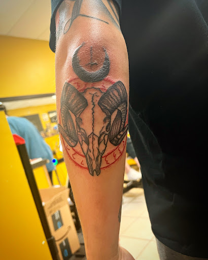 Explore may birthday tattoo ideas, creative tattoo ideas in Cocoa, available at Rorschach Tattoo Shop and Piercing Studio