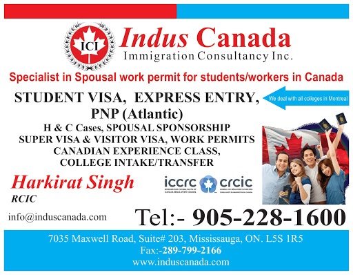 Indus Canada Immigration Consultancy Inc
