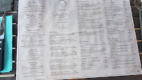 Menu / carte de La Truie qui Doute à Anduze