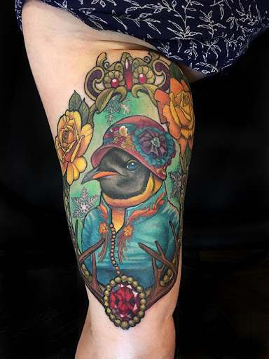 Tattoo Shop «Dire Wolf Tattoo and Fine Art», reviews and photos, 3041 Thousand Oaks Blvd, Thousand Oaks, CA 91362, USA