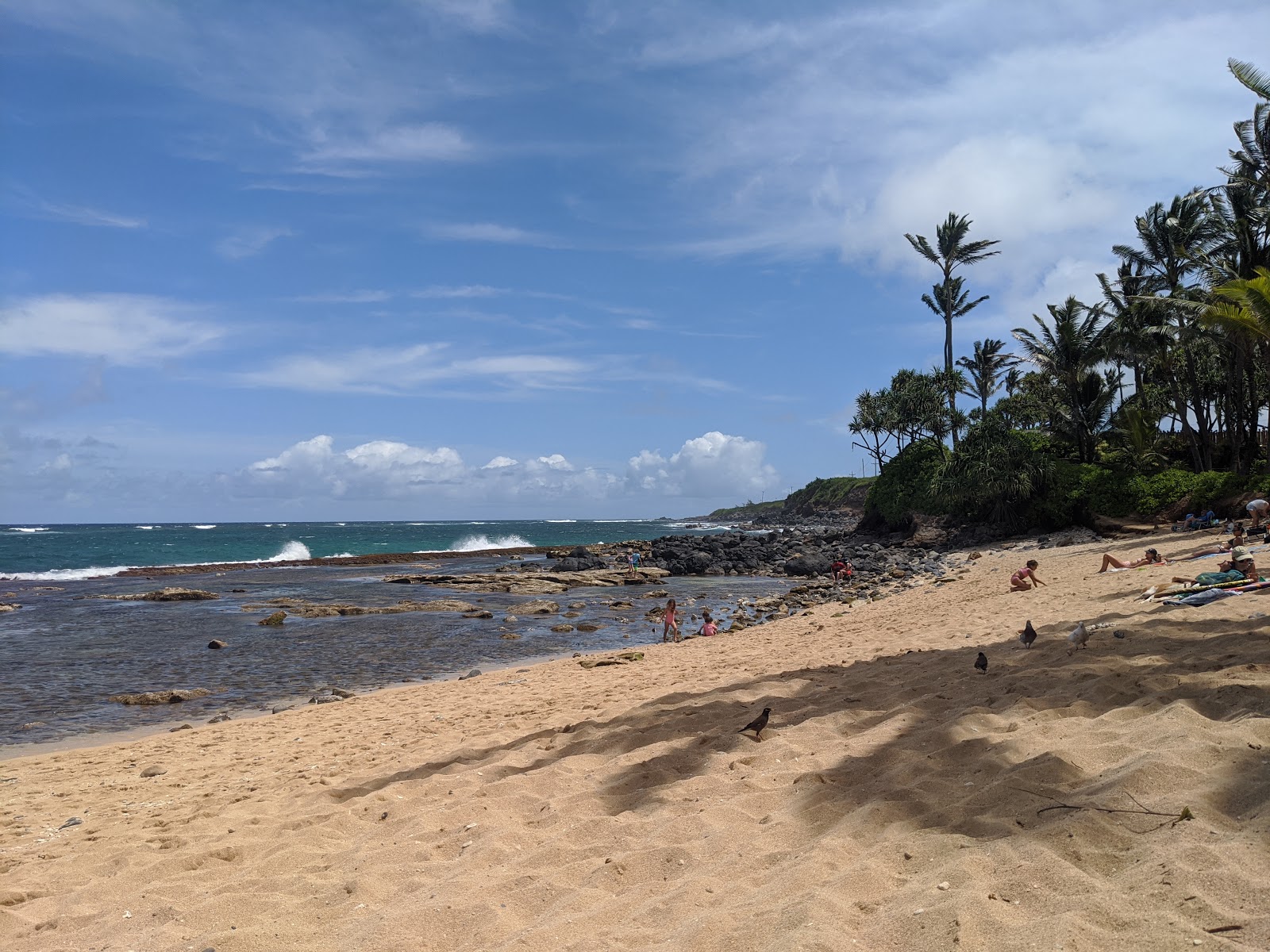 Foto von Kuau Cove Beach mit geräumige bucht