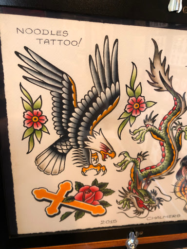 Tattoo Shop «NoodlesTattoo Co. & Studio», reviews and photos, 28W289 Warrenville Rd, Warrenville, IL 60555, USA